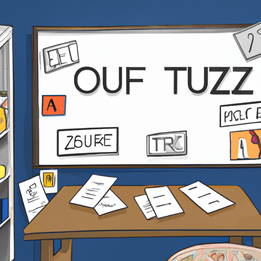 An image showcasing a cluttered desk with a storyboard pinned on the wall