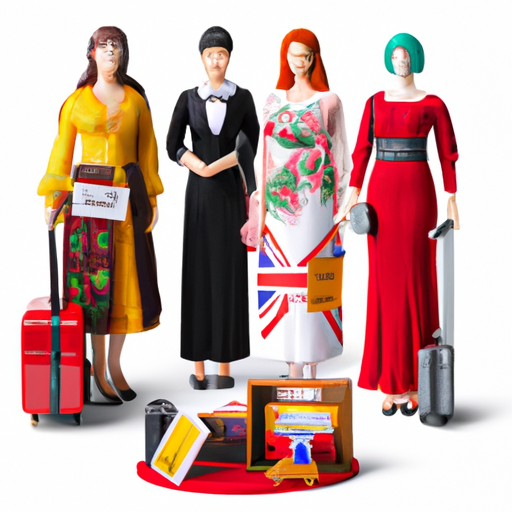 An image showcasing a vibrant online marketplace, with a diverse range of ethnic models and photographers